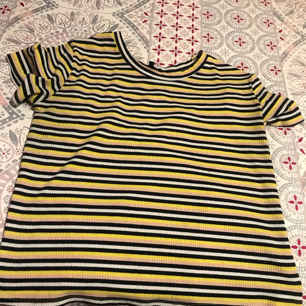 Stripped shirt!